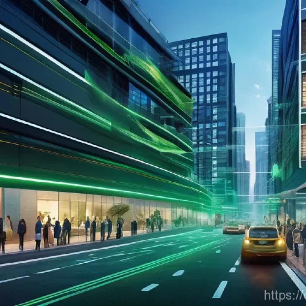 화재안전관리 업무와 관련된 국제 사례 연구 - **Prompt:** "A futuristic, clean 'Smart City' at dusk, viewed from a slightly elevated perspective. ...