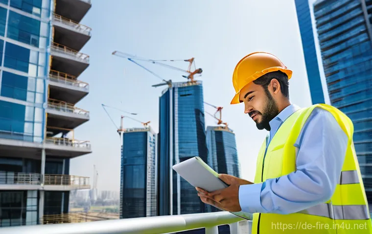 화재안전관리기술자 자격증 해외 취업 사례 - **Prompt:** A highly skilled German fire protection engineer, a confident man or woman in their late...