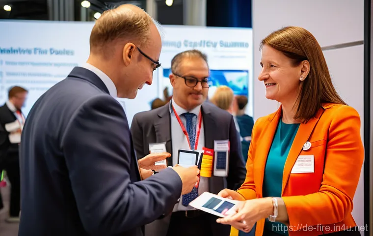 화재안전관리기술자 자격증 해외 취업 사례 - **Prompt:** A successful German fire protection expert, a smiling woman in her late 20s, wearing sma...